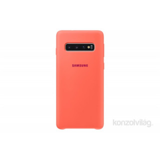 Samsung EF-PG973THEG Galaxy S10 bogyórózsaszín szilikon védőtok Mobil