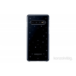 Samsung EF-KG973CBEG Galaxy S10 fekete LED cover hátlap Mobil