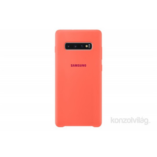 Samsung EF-PG975THEG Galaxy S10+ bogyórózsaszín szilikon védőtok Mobil