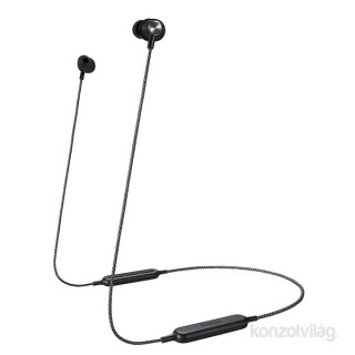 Panasonic RP-HTX20BE-K fekete Bluetooth Ergofit fülhallgató headset Mobil