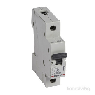 Legrand 419138 RX3 B25 6kA BIC 1 pólusú kismegszakító PC