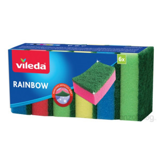 Vileda Rainbow mosogatószivacs 6 db-os Otthon