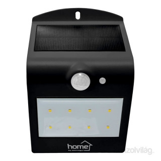 Home FLP 2/BK SOLAR napelemes fekete LED reflektor mozgásérzékelővel Otthon