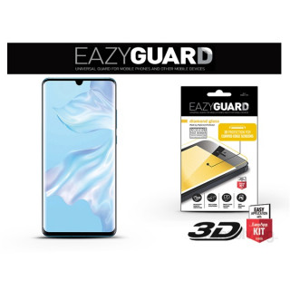 EazyGuard LA-1464 Huawei P30 Pro fekete 2.5D üveg kijelzővédő fólia Mobil