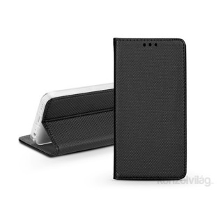 EazyCase PT-5055 S-BOOK Huawei Y7 2019 fekete oldalra nyíló bőr flip tok Mobil