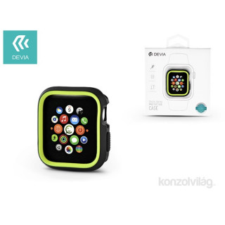 Devia ST323911 Dazzle Apple Watch 4 44m fekete/zöld védőtok 