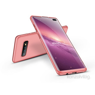 GKK GK0364 3in1 Samsung S10+ rózsaarany három részből álló védőtok Mobil