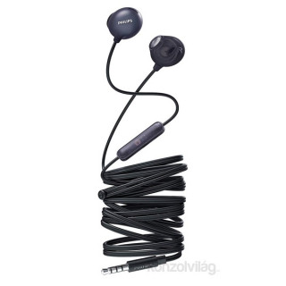 Philips SHE2305BK Upbeat Earbud fekete mikrofonos fülhallgató 