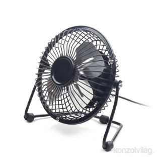 Gembird NF-03 4"-os fekete asztali ventilátor Otthon