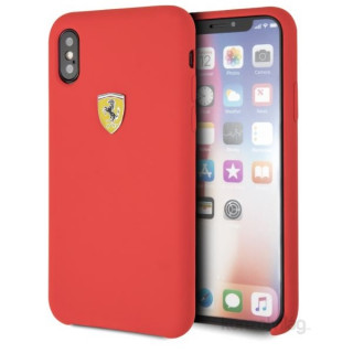 MOBIL-CASE Ferrari iPhone X/XS SF szilikon piros tok Mobil