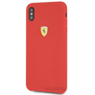 Ferrari iPhone XS MAX SF szilikon piros tok 