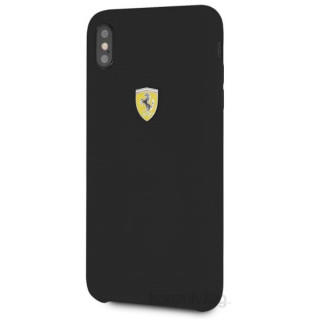 Ferrari iPhone XS MAX SF szilikon fekete tok 