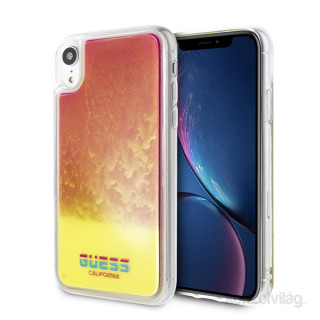 MOBIL-CASE Guess iPhone XR sötétben világító homok pink tok Mobil