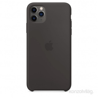 MOBIL-CASE Apple iPhone 11 Pro Max fekete szilikon tok Mobil