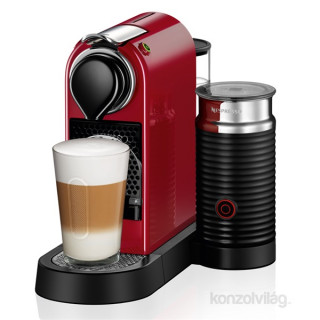 Krups XN7605CP Nespresso Citiz& Milk piros kapszulás kávéfőző 