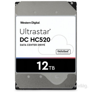 Western Digital 3,5" 12000GB belső SATAIII 7200RPM 256MB Ultrastar DC HC520 HUH721212ALE600  winchester 