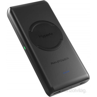 Ravpower RP-PB080 10400 mAh fekete, hordozható, power bank, vezeték nélküli töltővel Mobil