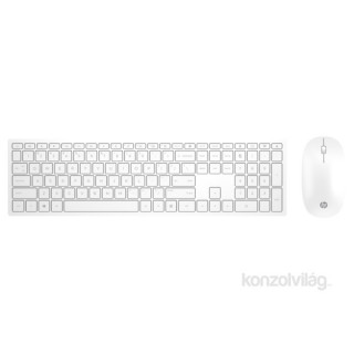 HP Pavilion 800 Wireless keyboard and mouse White PC