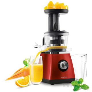 Sencor SSJ 4042RD Slow Juicer piros-fekete gyümölcsprés 