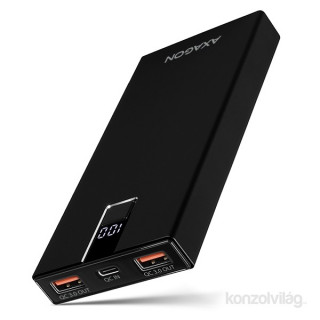 PBANK AXAGON PWB-L10QC Power Bank 10000mAh Black Mobil