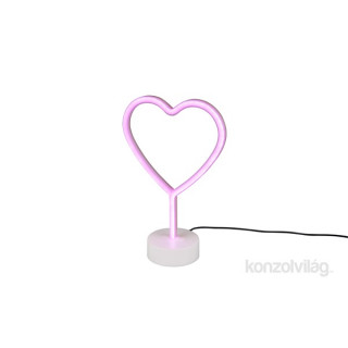 TRIO R55210101 Heart 30,5 cm USB asztali lámpa 