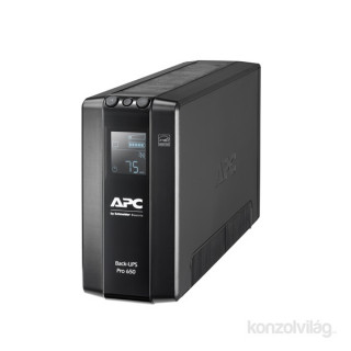 APC Back UPS Pro BR 650VA, 6 Outlets, AVR, LCD Interface PC