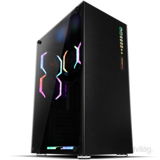 ABKONCORE Ramesses 320 RGB fekete ablakos (Táp nélküli) számítógép ház PC