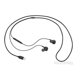 Samsung EO-IC100 AKG hangolású fekete USB-C fülhallgató headset 
