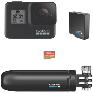 GoPro HERO7 Black Bundle akciókamera csomag Fényképezőgépek, kamerák