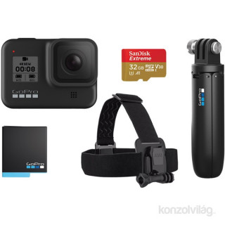GoPro HERO8 Black Bundle akciókamera csomag 