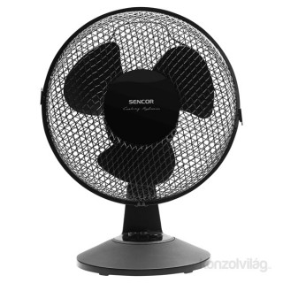 Sencor SFE 2311BK fekete asztali ventilátor 
