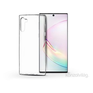 Haffner PT-5217 SOFT CLR Samsung Note 10 átlátszó szilikon védőtok 