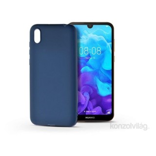 Haffner PT-5211 SOFT Huawei Y5 2019 sötétkék szilikon védőtok 