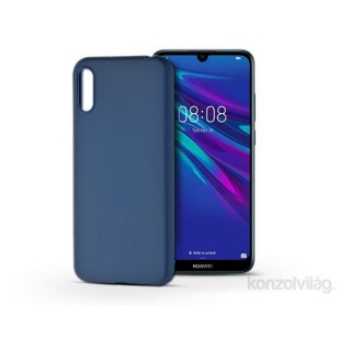 Haffner PT-5076 SOFT Huawei Y6 2019 sötétkék szilikon védőtok Mobil