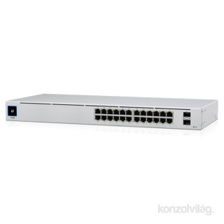Ubiquiti UniFi USW-24-POE Gen2 24port GbE LAN 16x PoE+ 2xGbE SFP port L2 menedzselheto switch PC