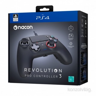 Nacon Revolution Pro 3 Kontroller (Fekete) PS4