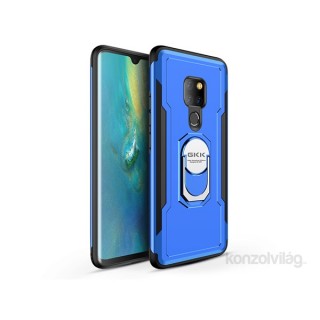 GKK GK0351 ARMOR Huawei MATE 20 fekete-kék gyűrűs kitámasztóval ütésálló védőtok Mobil