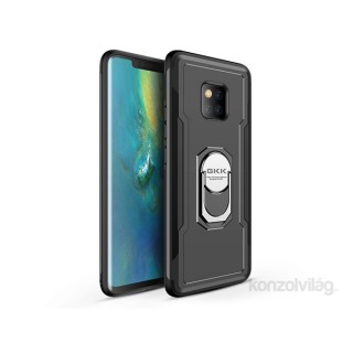 GKK GK0356 ARMOR Huawei MATE 20 Pro fekete gyűrűs kitámasztóval ütésálló védőtok Mobil