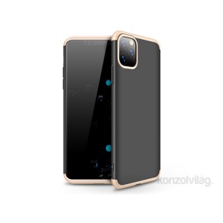 GKK GK0515 3in1 iPhone 11 Pro fekete-arany három részből álló védőtok Mobil