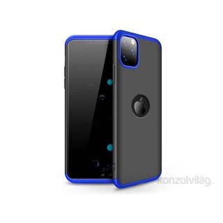 GKK GK0520 3in1 iPhone 11 Pro MAX Logo fekete-kék három részből álló védőtok Mobil