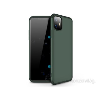 GKK GK0532 3in1 iPhone 11 sötétzöld három részből álló védőtok Mobil