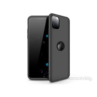 GKK GK0542 3in1 iPhone 11 Pro Logo fekete három részből álló védőtok Mobil