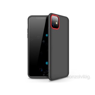 GKK GK0552 3in1 iPhone 11 fekete-piros-eye három részből álló védőtok Mobil