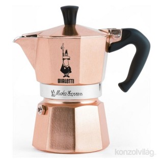 Bialetti Moka Express rózsaarany 3 személyes kotyogós kávéfőző 