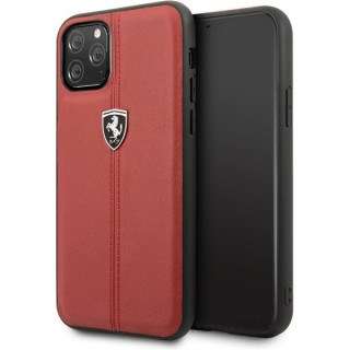 FERRARI iPhone 11 Pro függőlegesen csíkozott piros keménytok Mobil