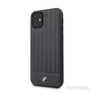 MOBIL-CASE BMW iPhone 11 csíkos kék kemény bőrtok Mobil