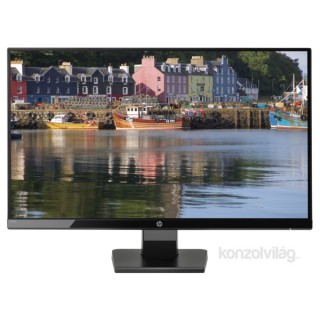 HP 27w 27" 1920x1080 full HD LED monitor PC