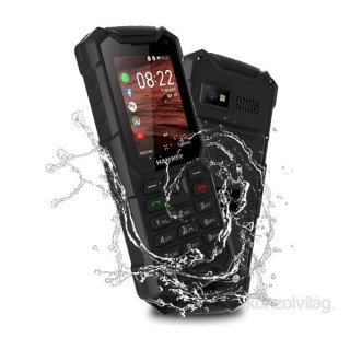 myPhone HAMMER 5 Smart 2,8" LTE Dual SIM fekete csepp-, por- és ütésálló mobiltelefon Mobil