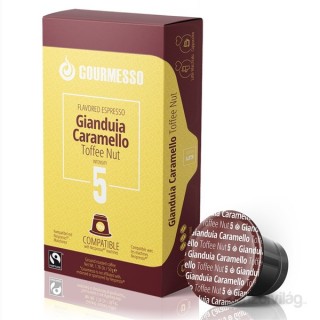 Gourmesso Soffio Giaundia Caramello Nespresso kompatibilis kávékapszula 10 db Otthon