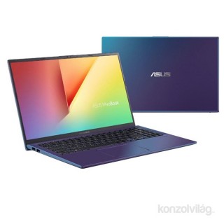 ASUS VivoBook X512JA-BQ196T 15,6" FHD/Intel Core i3-1005G1/4GB/256GB/Int. VGA/Win10/kék laptop PC